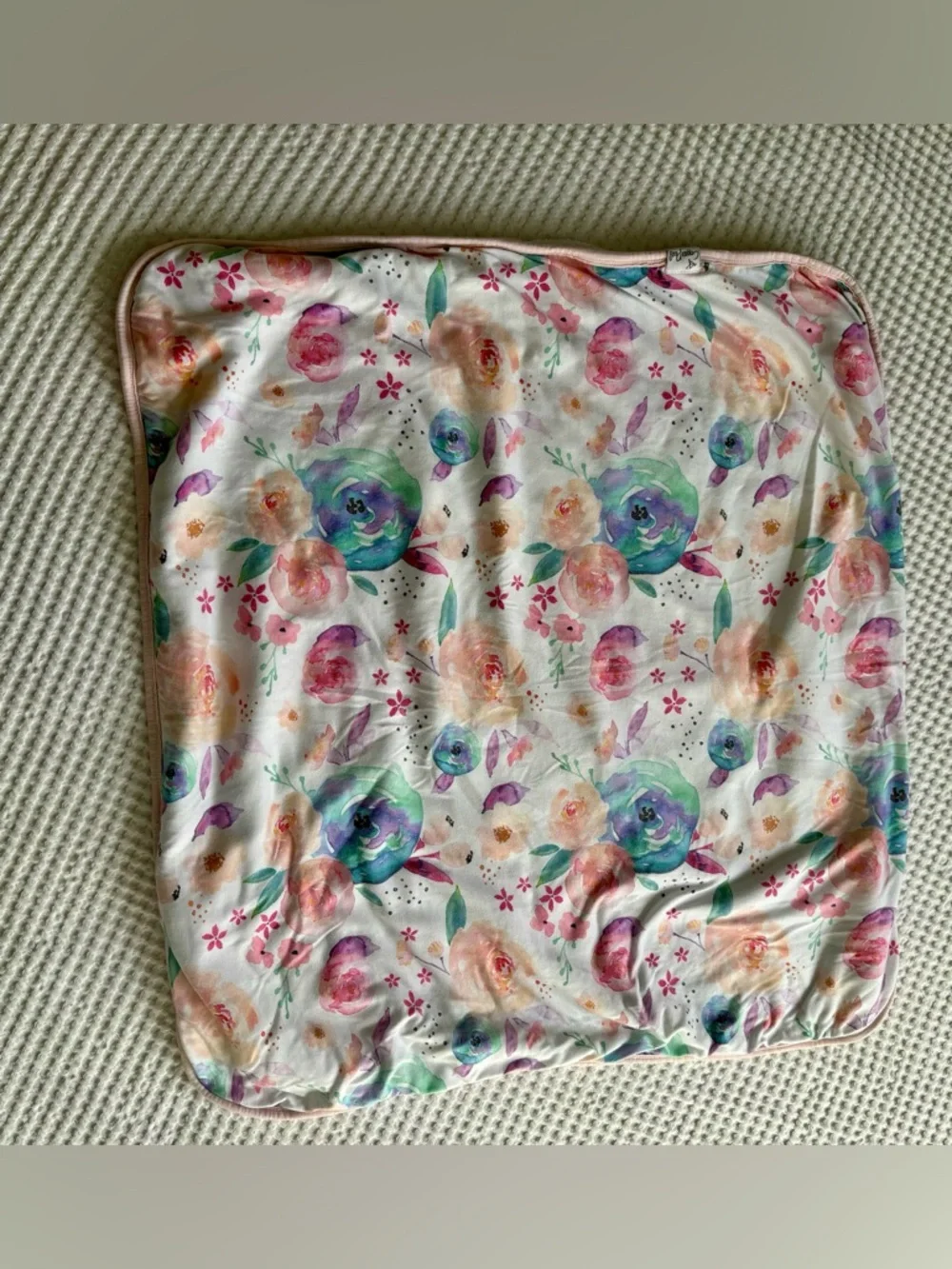 Copper Pearl Bloom Floral Hooded Premium Baby Bath Towel